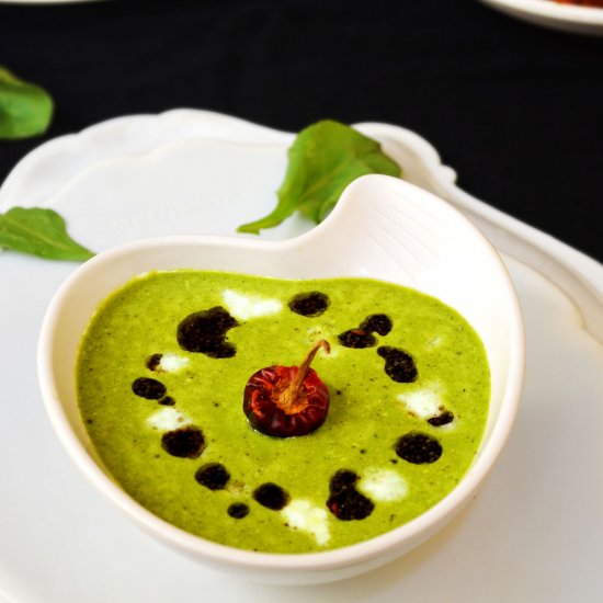 Spinach Raita