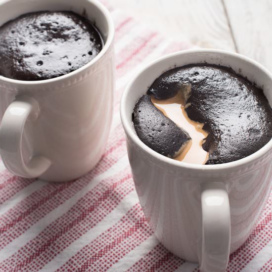 Vegan Chocolate Mug Cake