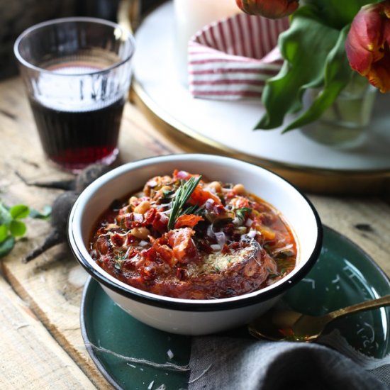 Oven Browned Ribollita