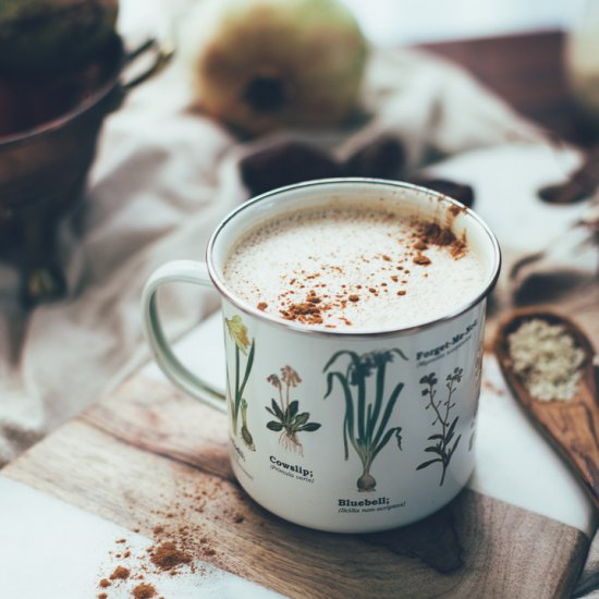 Vegan Chai Latte with Tahini