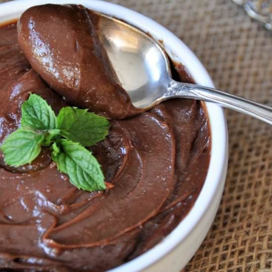 Raw Vegan Chocolate Pudding