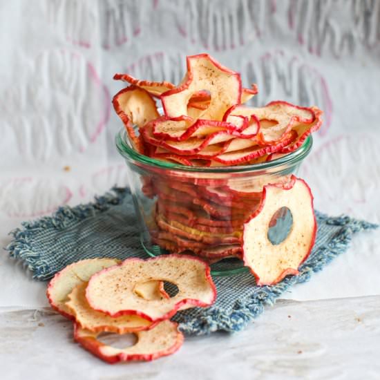 Maple Cinnamon Apple Chips