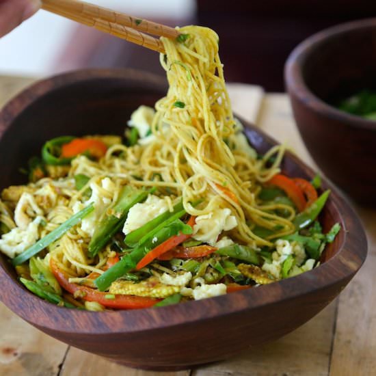 Spicy Singapore Noodles