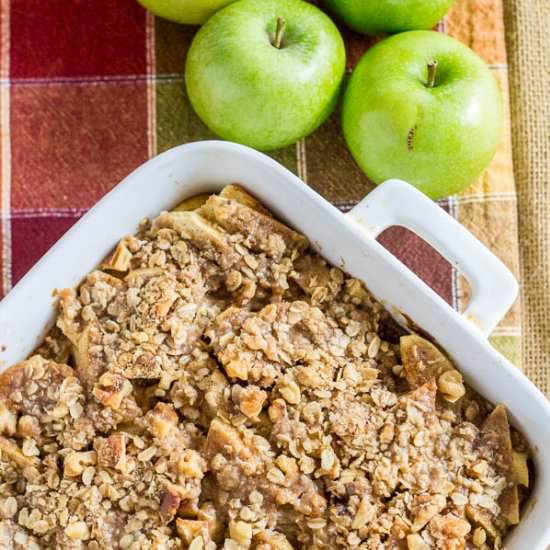 Overnight Apple French Toast Crisp