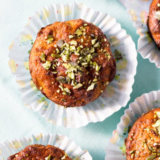 Brain Food Carrot Muffins