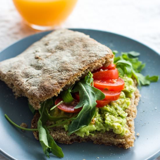 Easy Rye Bread Squares