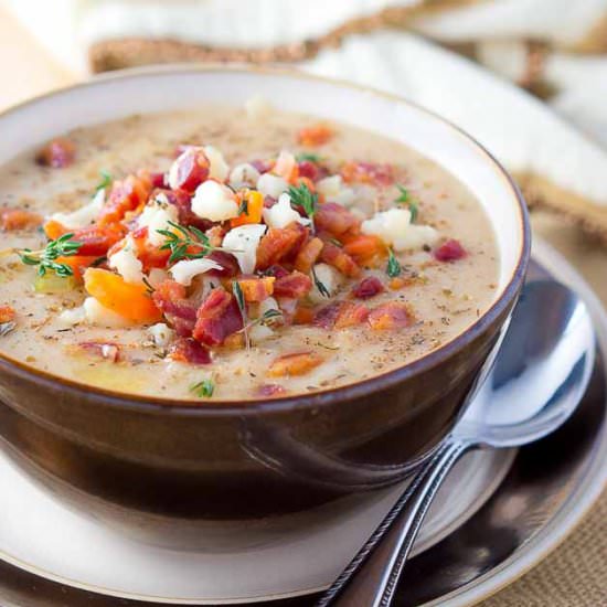 Easy Cauliflower Soup