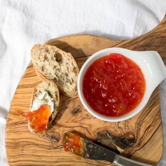 Red Pepper and Chili Jam