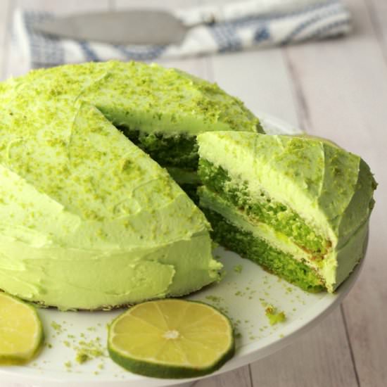 Vegan Key Lime Cake