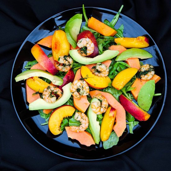 Spicy Nectarine Salads