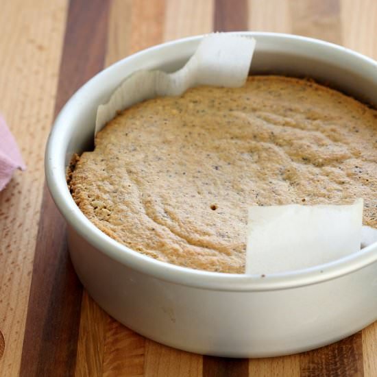 Almond Poppy Seed Cake