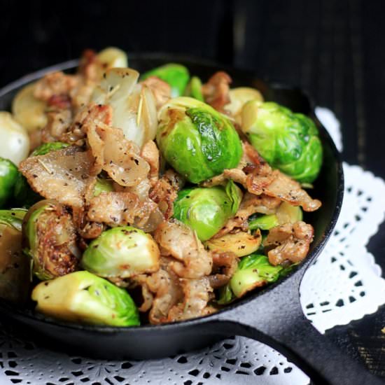 Brussels Sprouts with Bacon