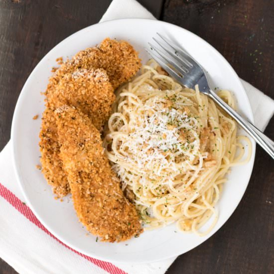 Chicken Strips with Panko & Paprika