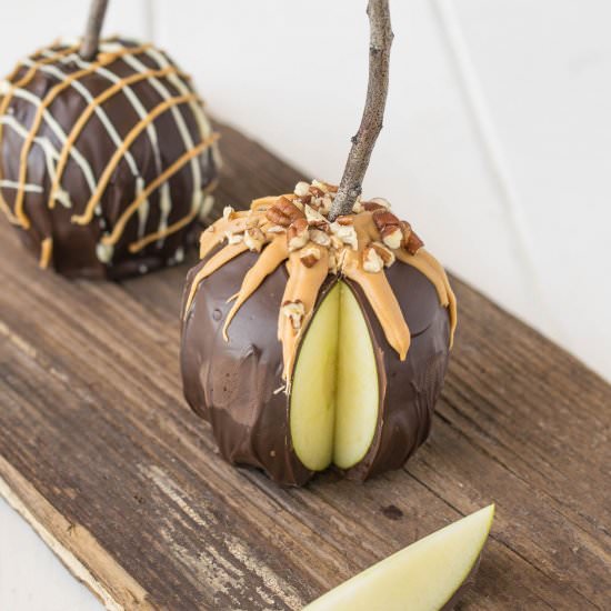 Homemade Chocolate Apples