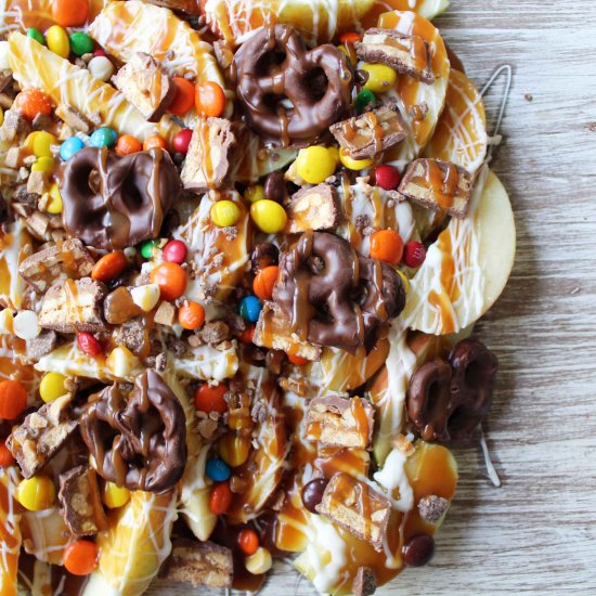 Caramel Apple Nachos