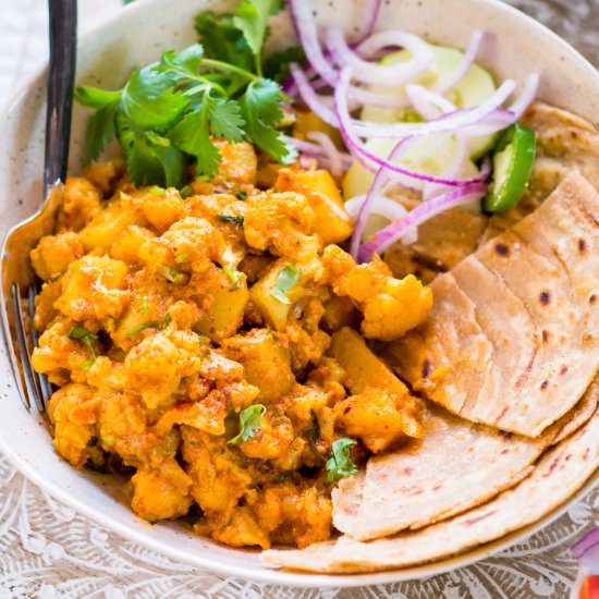 Cauliflower Potato Curry