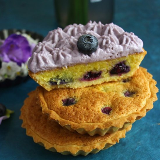 Almond and Blueberry Tart