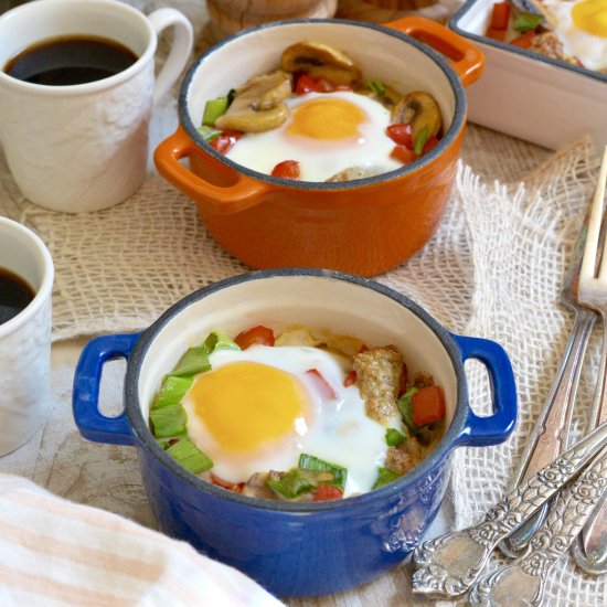 Baked Breakfast Bowls