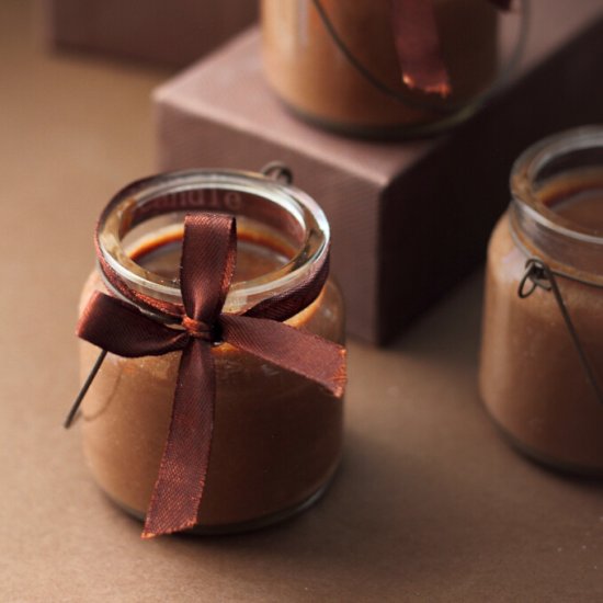 Petits Pots de Creme au Nutella