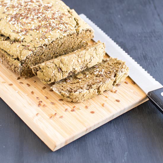 Teff Wheat Bran Chia Bread