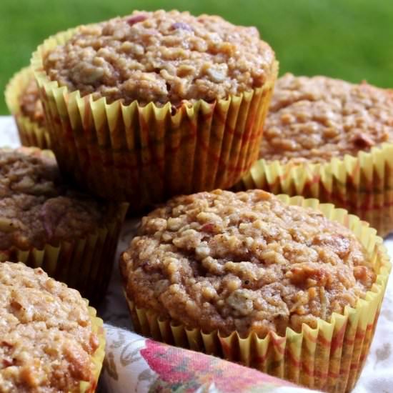 Apple Pumpkin Seed Muffins