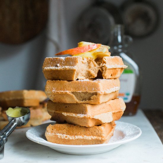 Grain Free Apple Cider Waffles