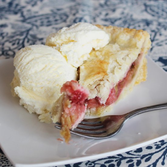 Strawberry Rhubarb Pie