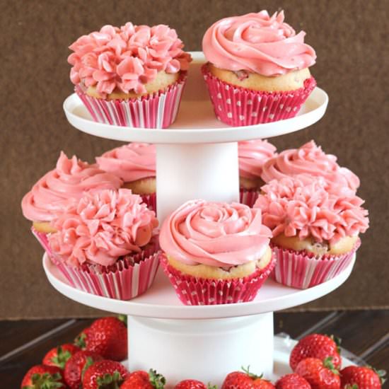 Strawberry Cupcakes