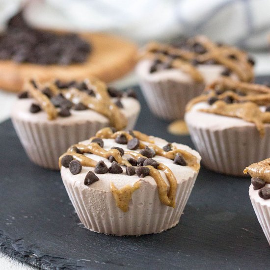 Chocolate Protein Ice Cream Bites