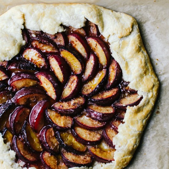 Plum Spice Galette