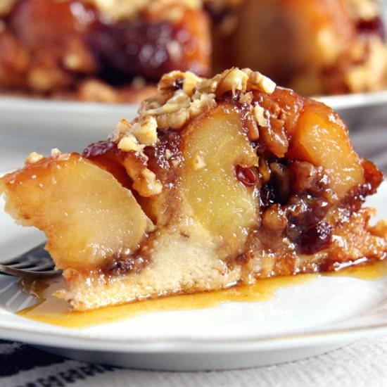 Apple Caramel Cake