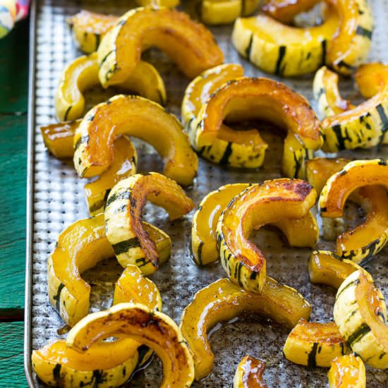 Brown Sugar Delicata Squash