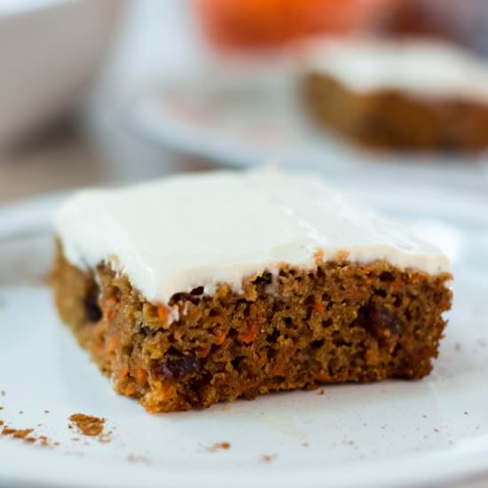 Healthy Carrot Cake Recipe