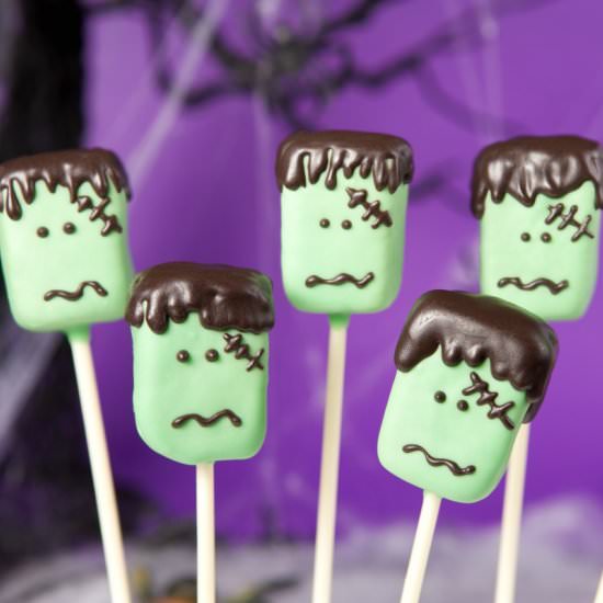 Frankenstein Cake Pops