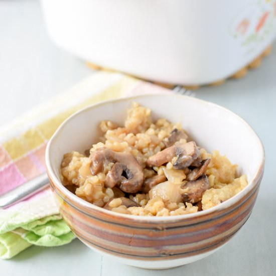 Mushroom Rice Casserole