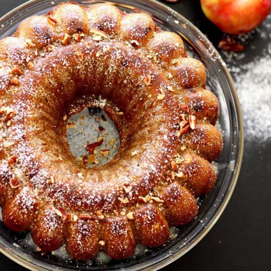 Apple Pumpkin Spice Cake