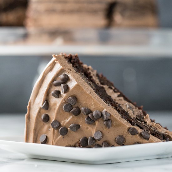 Choc Swiss Meringue Buttercream