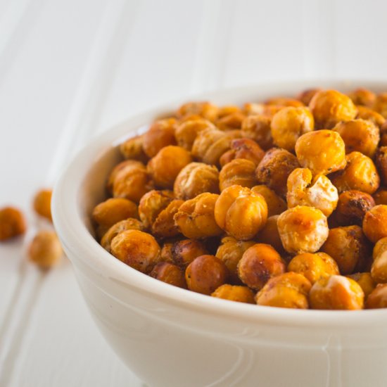 Crispy Roasted Chickpeas