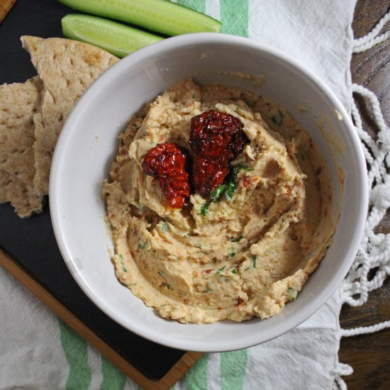 Sun Dried Tomato Hummus