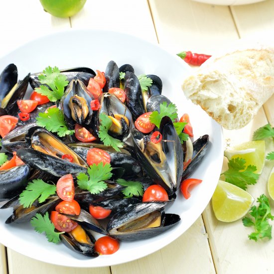 Thai-Scented Mussels