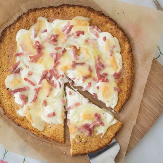 Cauliflower Crust Flammkuchen