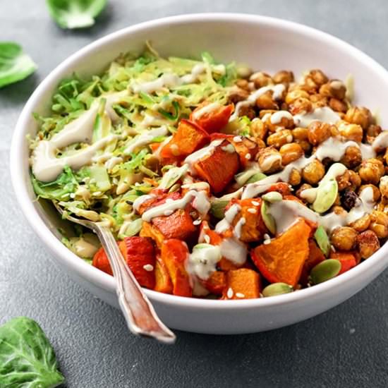 Fall Pumpkin Buddha Bowls