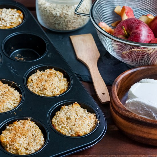 Apple & Quark Oat Muffins