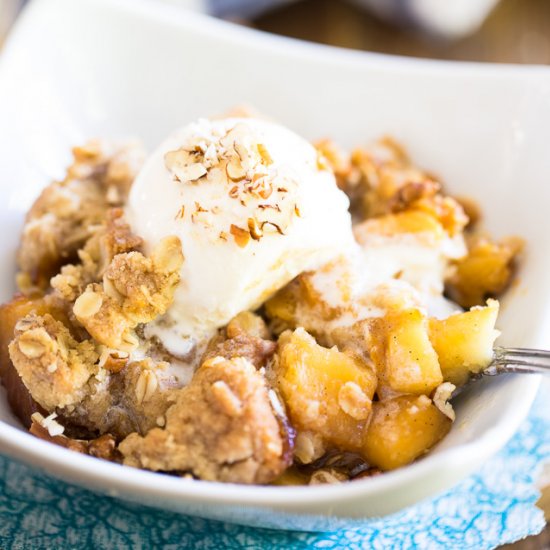 Caramelized Apple Crumble