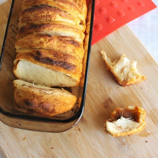 Pumpkin Stuffed Biscuits