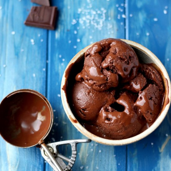 Dark Chocolate Sorbet