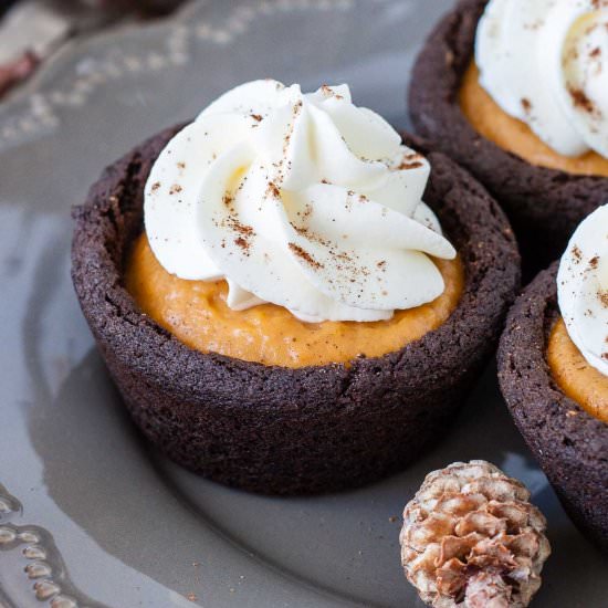 Pumpkin Spice Cookie Cups