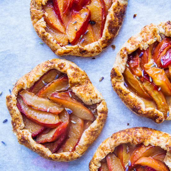 Plum & Lavender Galettes