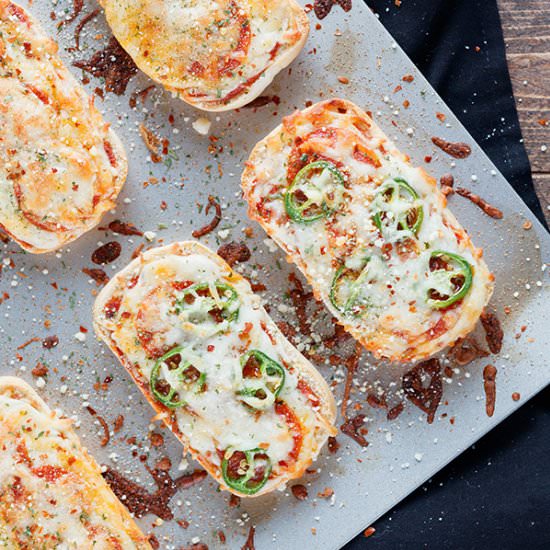 Mini French Bread Pizzas