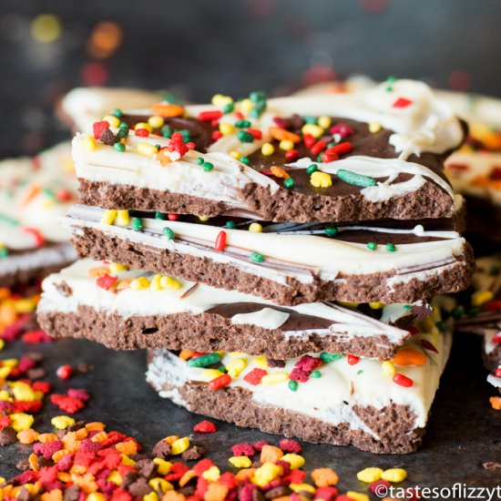 Brownie Batter Bark